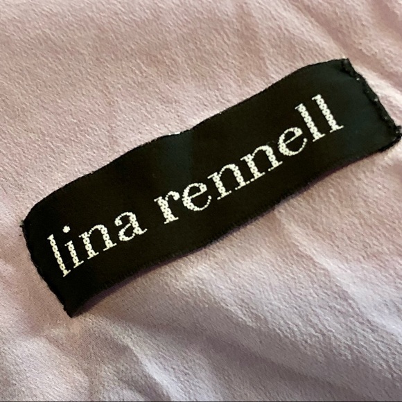 LINA RENNELL BEKLINA Lavender wrap robe One size - Picture 5 of 5